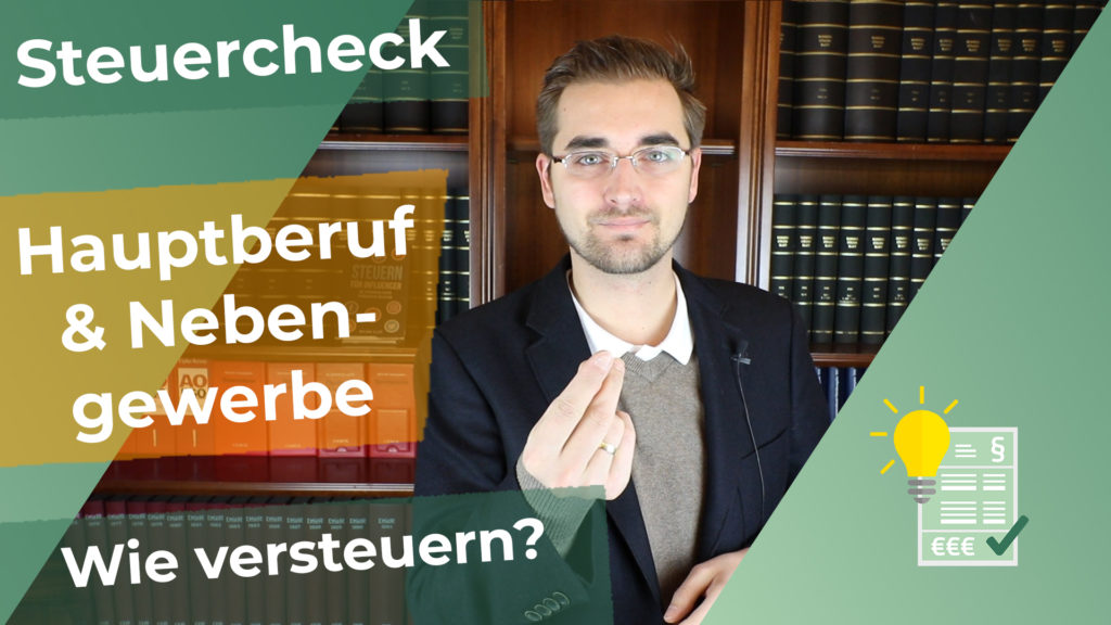 Hauptberuf Und Nebengewerbe Wie Versteuern Steuern Mit Kopf Finanzgefluster