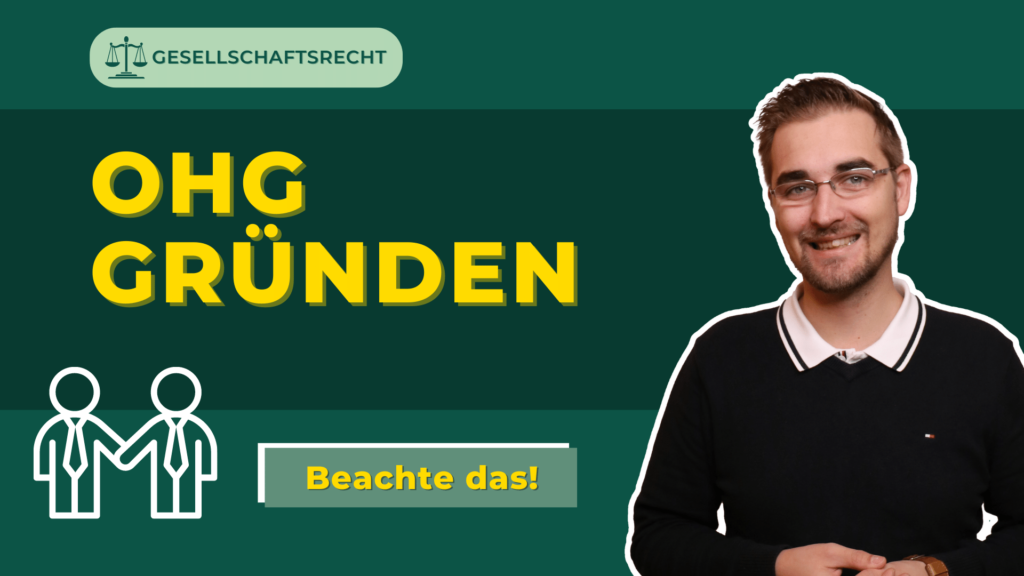OHG offene Handelsgesellschaft